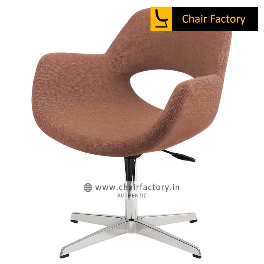 Palmer Maroon Lounge Chair Fabric